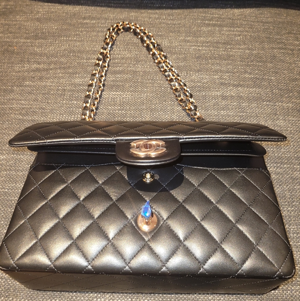 ❌️SOLD❌️ Brand New Authentic Chanel Medium Classic Flap Bag Rose Gold Hardware - Picture 5 of 12